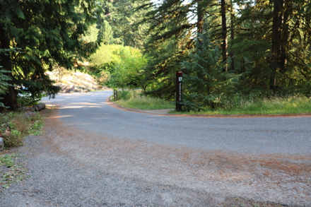 Cross street from Bristlecone Pine to Redwood Trail Cross street from Bristlecone Pine to Redwood Trail