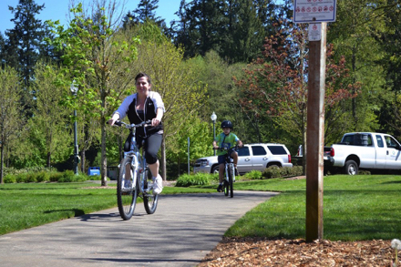 Paved access route into Rood Bridge Park Paved access route into Rood Bridge Park
