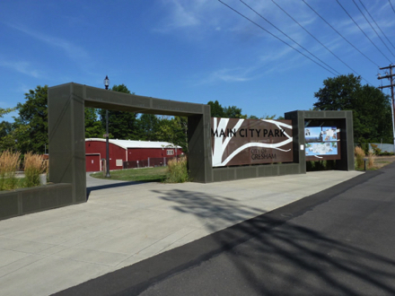 Along the way, Gresham Main City Park invites Springwater users – the lovely neighborhood park is worth a side visit Along the way, Gresham Main City Park invites Springwater users – the lovely neighborhood park is worth a side visit